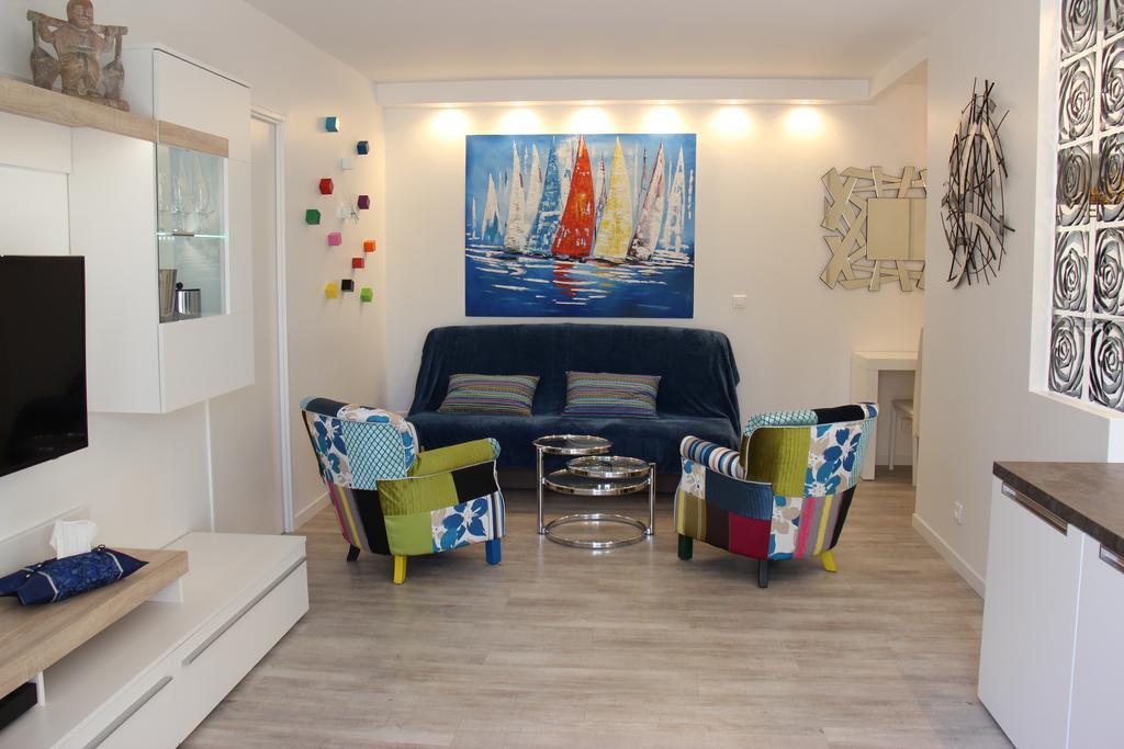 Central Avec Jardin Cannes Exteriör bild