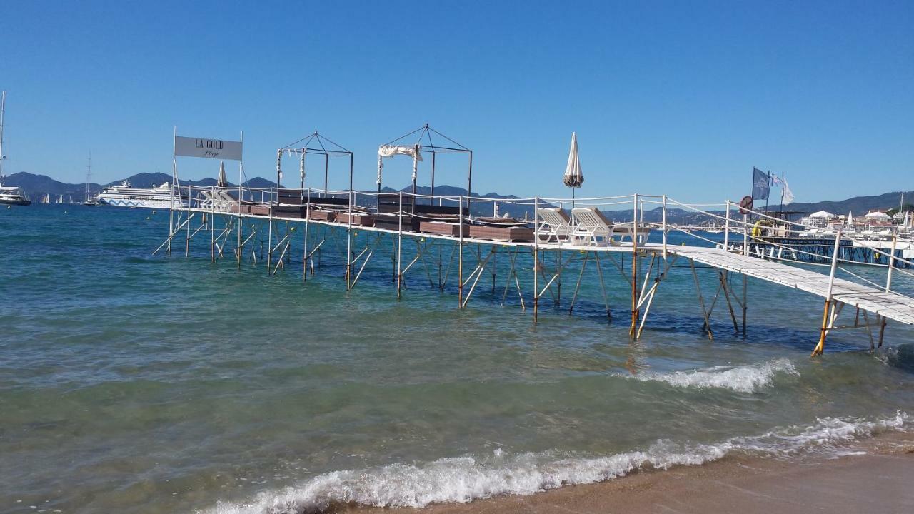 Central Avec Jardin Cannes Exteriör bild